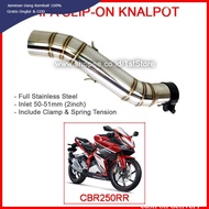 RACING EXHAUST SLIP ON PIPE CBR250RR SLIPON CBR 250 RR CBR250 250RR AKRAPOVIC PRO LINER PROLINERR9