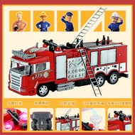 Remote Control Water Spray Fire Truck Electric Rechargeable Extra Large Ground Children's Toys for 3 to 6 Years Old/Fire Truck / Fire Engine Toy Cars Vehicles / Kid's Fire
