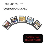 Nintendo DS 3DS NDSI NDSL NDS Lite Pokemon การ์ดเกม Soul เงินทอง