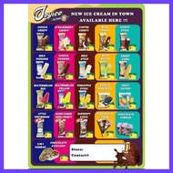 ◄ ♠ ➥ Aice JoyIce tarpaulin customized small and big makapal