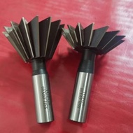 Hawk Tail Bite Type Sharp Teeth HSS T-Slot Dovetail cutter A67-10*45