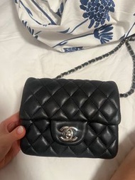 Chanel classic black flap bag