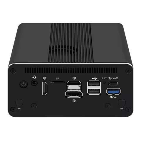 MAGIC CHIP 10Gbe Pfsense Firewall NAS Mini PC 2xSFP+ Portable Linux Computer Intel Core I5 1240P/U30