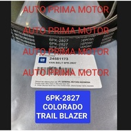 FAN VAN V BELT FAN BELTING 6PK2827 COLORADO TRAIL BLAZER TRAILBLAZER 6PK-2827