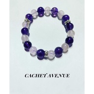 Purple Amethyst with Lavender Amethyst Bracelet