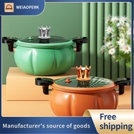 【Free Shipping】Micro Pressure Cooker Household Wheat Rice Stone Cooker Large Capacity Non Stick Cooker Multi-function Stewing Induction Cooker Gas Universal