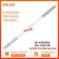 Original 43“LED So ny TV backlight KD-43X8000E KDL-43W750E light bar 4-595-780 nlaw20450 LCD lamp