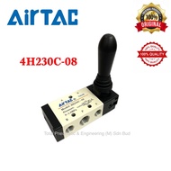 AirTAC 4H230C-08 Pneumatic Closed Centre Hand Lever Valve AirTAC Hand Valve Mechanical Valve