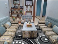 sofa lesehan ala timur tengah permeter