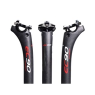 EC90เบาะนั่งจักรยานคาร์บอนไฟเบอร์เต็มทาง Seatpost หลักอานจักรยานเสือภูเขาหลักอานจักรยาน20องศาจักรยาน