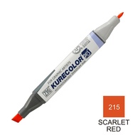 ZIG Kurecolor Twin WS - 215 Scarlet Red KC-3000N/215