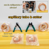 YeeFixx small copper tube Cap Tube cutter refrigeration capillary tube 10m compressor cooling system