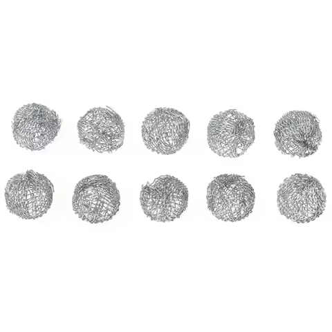 10pcs/Lot 17mm Stainless Steel Combustion-Supporting Network Screen Dome Mesh Fire Pipe Filters Spec