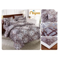 BIG 7 in1 QUEEN SIZE BED SHEET BEDDING SET 1000 TC WITH COMFORTER