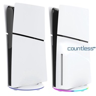 RGB Vertical Stand Game Console Base Console Base Bracket for PS5 Slim Console [countless.sg]