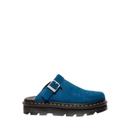 Dr. Martens รุ่น Zebzag รองเท้าแบบมิวล์หนังกลับ สีฟ้า