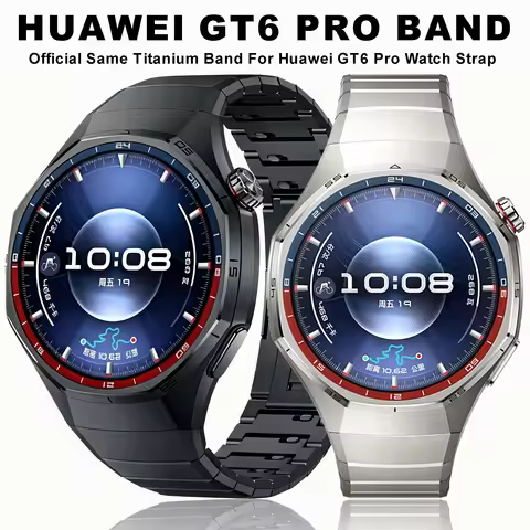 Original No Gaps Luxury Titanium Strap for Huawei Watch GT 6 Pro Metal Bracelet for Huawei Watch GT6