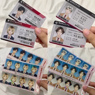 Haikyuu Nekoma Inarizaki ID Set | Fanmade