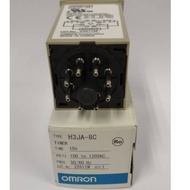 OMRON H3JA-8C AC100-120 10S Timer Timer, DPDT