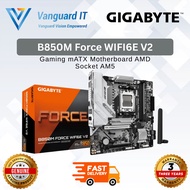 GIGABYTE B850M FORCE WIFI6E V2 Micro ATX mATX AMD Gaming Motherboard | AMD AM5 Socket