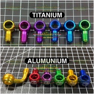 Banjo Straight Titanium Brake Hose Active Thailand Titanium GR5 Vietnam