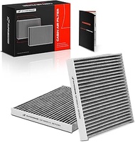 A-Premium 2-PC Cabin Air Filter with Activated Carbon Compatible with Hyundai Ioniq & Kia Niro 2017-