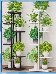 Plant Ironwork Multi Rack Story Plant Stand Living Room Flower Pot Rack Balcony Plant Rack Outdoor