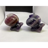 D1087 Natural Ore/Fluorite 3D Three-Dimensional Pony Size: Length 65.5mm Width 38.4mm Height 58mm We