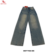 BUCKOFF :JEAN กางเกงยีนส์ กางเกงยีนส์คาร์โก้ กางเกงยีนส์ผู้หญิง รุ่น BST702
