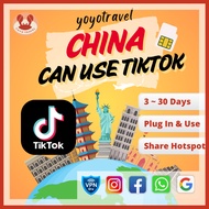 China sim card unlimited data, China TikTok SIM card, China travel SIM card, China VPN, China SIM wi