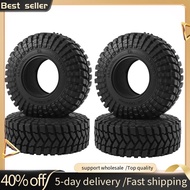 4PCS 110x39MM 1.9  Tires Tyre for 1/10 RC Crawler Car Axial SCX10 90046 SCX10 III AXI03007  TRX4 D90