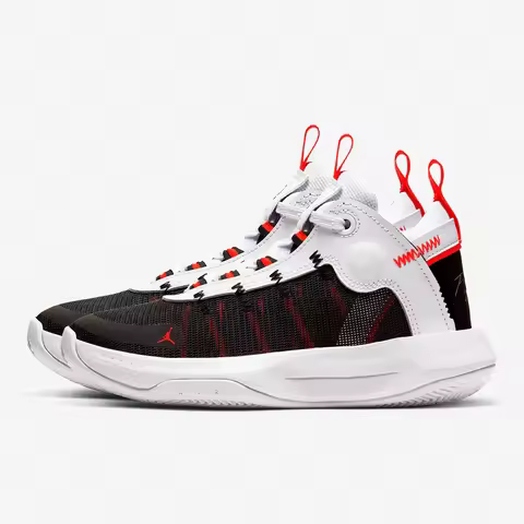 Nike Authentic JORDAN GS Girls' Big Kids Mesh Basketball Shoes BQ3451-100