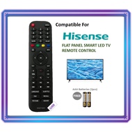 Compatible For Hisense LED Flat Panel Smart TV Remote Control EN2T30H
