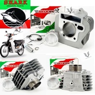 SHARK RACING EX5 DREAM/WAVE100 RACING BLOCK SET 53MM/54MM/55MM/56MM RACING BLOCK+PISTON SET EX5 DREA