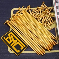 Spokes Spokes/ Spokes Nipples Gold 164 Wilwood