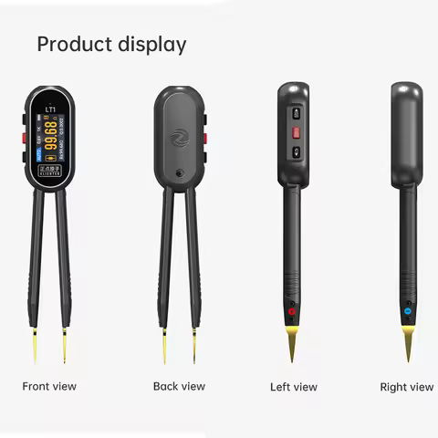ALIENTEK LT1 LCR Smart Bridge Tweezer LCR SMD ESR Tester Resistance Capacitance Inductance Continuit