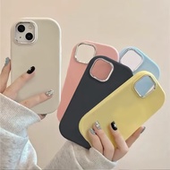 Fashion Simple Solid Color Silicone Soft Case Samsung S20 S21 S23 S22 S24 FE Ultra Plus F04 F12 F22 