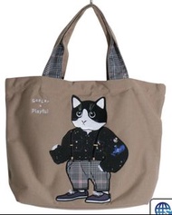 日本 Scolar 貓貓布袋