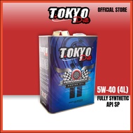 (Sabah/Sarawak) Tokyo Drift 5W40 (METAL TIN) Engine 0il Fully Synthetic API SP 4L With Shenzo High F