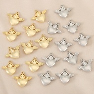 จี้ปีกรูปหัวใจ DIY ชุบทอง 18K จำนวน 1 ชิ้น/3 ชิ้น/10 ชิ้น มีให้เลือกทั้งเครื่องประดับ Love Romance แ