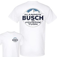 Slammin Busch And Poundin Tush Shirt, Funny Busch Light T-Shirt, Trending Hilarious Shirt