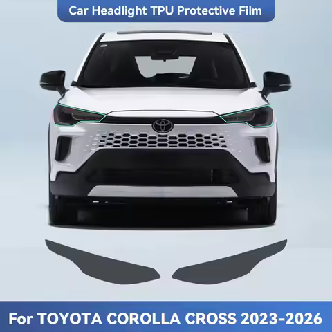 TOYOTA COROLLA CROSS Headlight Film For TOYOTA COROLLA CROSS 2026 TPU Headlight Anti-Scratch Smoke B