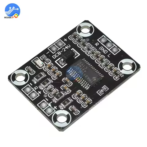 TPA3110 2X15W 3A Digital Audio Stereo Amplifier Board Module Mini Binaural AMP Controller DC 12V 8-1