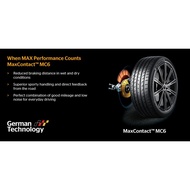 265/35R18 CONTINENTAL MaxContact MC6