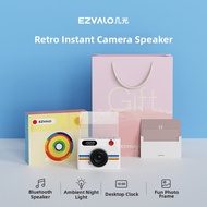 EZVALO | Retro Instant Camera Bluetooth Speaker Photo Frame