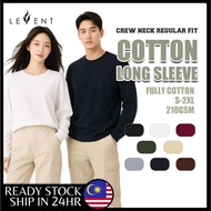 Levent Cotton Long Sleeve T-Shirt 210GSM
