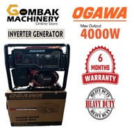 OGAWA 4000Watt Inverter Petrol Generator DZ5400IPRO 223CC - Suitable for Foodtruck - 6 Months Local 