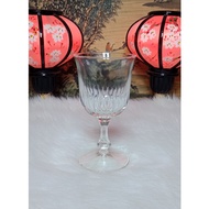 HOYA CRYSTAL GLASS WINE GOBLET - JAPAN
