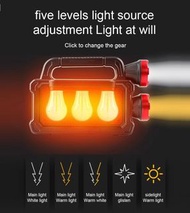 多功能超亮 LED 戶外露營燈太陽能 USB 充電露營手燈附行動電源電量顯示 2ndckp pilckp 2189 Multifunctional Super Bright LED Outdoor C