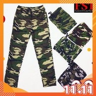 HARGA KILANG Slim Pocket Military Soldier Camouflage Army Pants/ Seluar Slim Askar Jogger [9708]